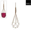 Mica Decorations-e - 12 stuks! Yula touw bruin voor een pot d13,5xh13 cm h60 cm Mica Decorations (e)