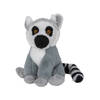 Pluche knuffel ringstaart maki aap van 21 cm - Knuffeldier