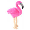 Pluche flamingo knuffeldier 31 cm - Vogel knuffels