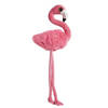 Pluche dierenknuffel flamingo roze 65 cm - Vogel knuffels