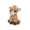 Pluche Giraffe knuffeldier van 13 cm - Knuffeldier