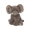 Pluche knuffel olifant van 16 cm - Knuffeldier