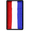 Nederlandse vlag splitcake - rood/wit/blauw - koningsdag accessoires - holland smink - Schmink