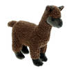 Pluche knuffel dieren bruine Alpaca van 20 cm - Knuffeldier