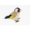 Pluche putter knuffel bruin 12 cm - Vogel knuffels