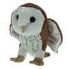 Pluche knuffel dieren Kerkuil vogel van 20 cm - Vogel knuffels