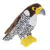 Pluche knuffel dieren Slechtvalk roofvogel van 18 cm - Vogel knuffels