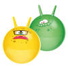 Skippyballen Funny Faces - set van 2 - 45 cm - buitenspeelgoed voor kleine kinderen - Skippyballen