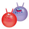 Skippyballen Funny Faces - set van 2 - 45 cm - buitenspeelgoed voor kleine kinderen - Skippyballen