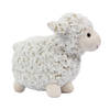 Pia Toys Knuffeldier Schaap/lammetje - zachte pluche stof - premium kwaliteit knuffels - wit - 35 cm - Knuffel boederijd