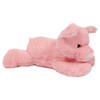 Pia Toys Knuffeldier Varken/biggetje - roze - pluche stof - premium kwaliteit knuffels - 30 cm - Knuffel boederijdieren