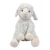 Pia Toys Knuffeldier Schaap/lammetje - zachte pluche stof - premium kwaliteit knuffels - wit - 50 cm - Knuffel boederijd