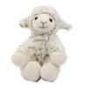 Pia Toys Knuffeldier Schaap/lammetje - zachte pluche stof - premium kwaliteit knuffels - wit - 19 cm - Knuffel boederijd