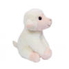 Pia Toys Knuffeldier Schaap/lammetje - zachte pluche stof - premium kwaliteit knuffels - wit - 12 cm - Knuffel boederijd