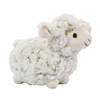 Pia Toys Knuffeldier Schaap/lammetje - zachte pluche stof - premium kwaliteit knuffels - wit - 20 cm - Knuffel boederijd