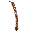 Pluche giraffe staart 50 cm - Verkleedattributen