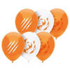 16x stuks oranje leeuw ballonnen 30 cm - Ballonnen