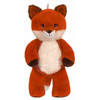 Knuffeldier Vos Reintje - zachte pluche stof - dieren knuffels - rood - 33 cm - Knuffel bosdieren