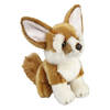 Pluche knuffel dieren Woestijnvos/Fennec 18 cm - Knuffeldier