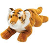 Pluche knuffel dieren Bruine Tijger 33 cm - Knuffeldier