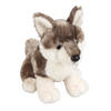 Pluche knuffel dieren Wolf 18 cm - Knuffeldier