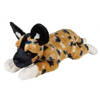 Ravensden Pluche bruine Afrikaanse wilde hond/hyenahond knuffel 60 cm - dieren knuffels - Knuffeldier