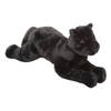 Atmosphera Knuffeldier Zwarte Panter Joey - zachte pluche stof - wilde dieren knuffels - 70 cm - Knuffeldier