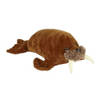 Ravensden Walrus pluche knuffeldier - 40 cm - bruin - Speelgoed zeedieren - Knuffel zeedieren