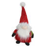 Gerimport Pluche kerst gnome - kerstman - H36 cm - decoratie pop - Kerstman pop