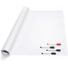 Whiteboard Folie XL Zelfklevend met 4 Stiften met Wisser - 90 x 100 cm