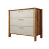 Meubella Ladekast Isaac - Beige - 90 cm - 3 lades