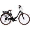 Minerva Elektrische Stadsfiets Estrel cm 28 Inch 49 cm Dames 9V V-Brakes Zwart