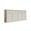 Meubella Dressoir Leroy - Wit eiken - 193 cm