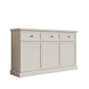 Meubella Dressoir Leroy - Wit eiken - 146 cm