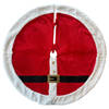 Luxe Ronde kerstboomrok - Kerstboomkleed - Boomdeken - Kerstman - 90 x 90 cm