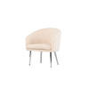 Wanda fauteuil teddy beige.