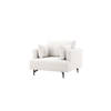 Sofia fauteuil beige.