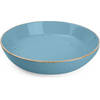 BonBistro Diep bord 20cm blauw Collect (Set van 6)