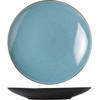 Cosy&Trendy Finesse Blue Plat Bord - Ø 28 cm - Set-4