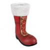 Clayre & Eef Kerstdecoratie Beeld Laars 32x19x36 cm Rood Keramisch materiaal Rood