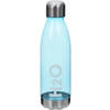 Bidon drinkfles/waterfles - blauw - 700 ml - met schroefdop - Sportfles/sportbidon - Kunststof - Drinkflessen