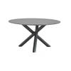 Studio 20 - Gigi tafel diameter120x2cm, facet diamond black satinado