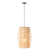 J-line - Hanglamp Wea Rotan Naturel - 38x38x50cm