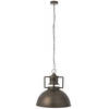 J-line - Hanglamp Industrieel Metaal Grijs - 55x55x147cm