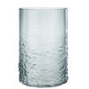 J-line - Windlicht Zee Glas Blauw Large - 19.5x19.5x30cm