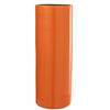 J-line - Vaas Flek Keramiek Oranje Large - 18x47.5x47.5cm