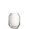 J-line - Vaas Lilou Glas Transparant Small - 25x25x32cm