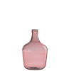 J-line - Vaas Fles Glas Terra Medium - 28x28x42cm