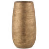 J-line - Vaas Oneffen Ruw Keramiek Goud Large - 22x22x41cm