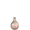 J-line - Vaas Lissabon Glas Zalm Small - 28x29x43cm